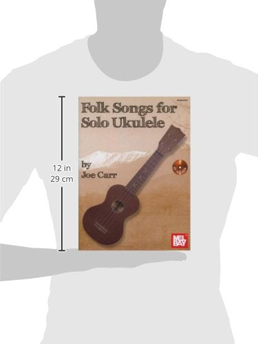 Folk Songs For Solo Ukulele Book/Cd Set,Used