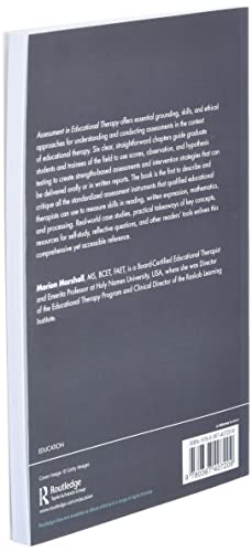 Assessment In Educational Therapy,New