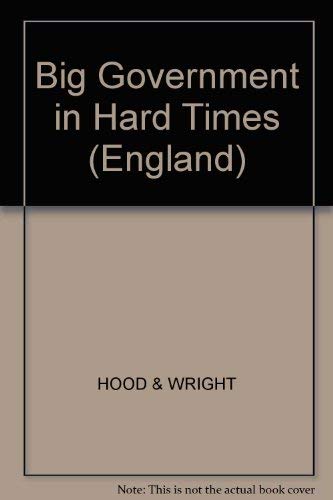 Big Government In Hard Times (England),Used