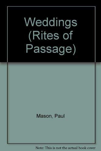 Weddings (Rites of Passage),Used