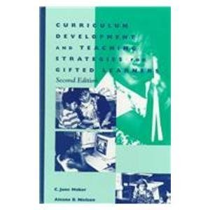 Curriculum Development and Teaching Strategies for Gifted Learners,Used