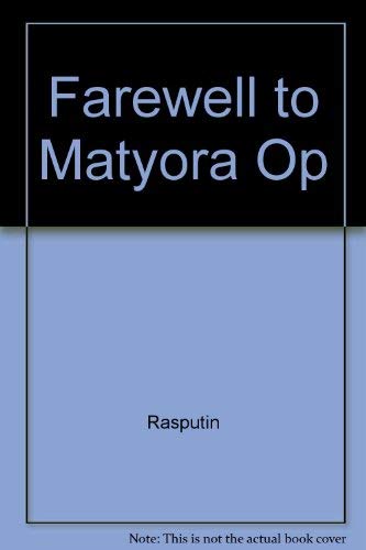 Farewell to Matyora,Used