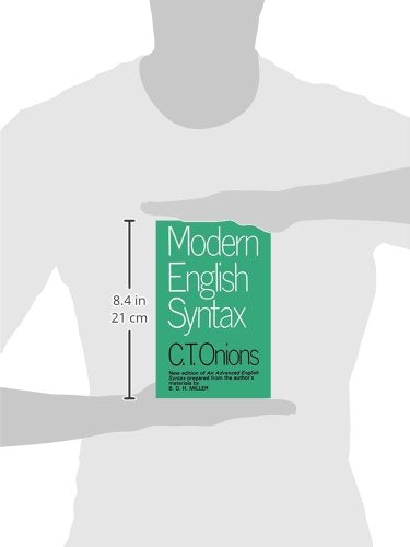 Modern English Syntax,Used