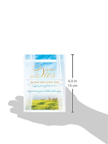 Hoy, Dios quiere que sepas: Inspiracin para el alma de la mujer (Spanish Edition),Used