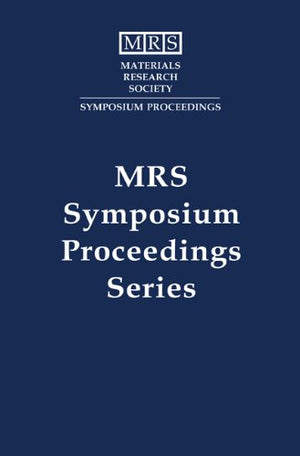 MetalOrganic Chemical Vapor Deposition of Electronic Ceramics: Volume 335 (MRS Proceedings),Used