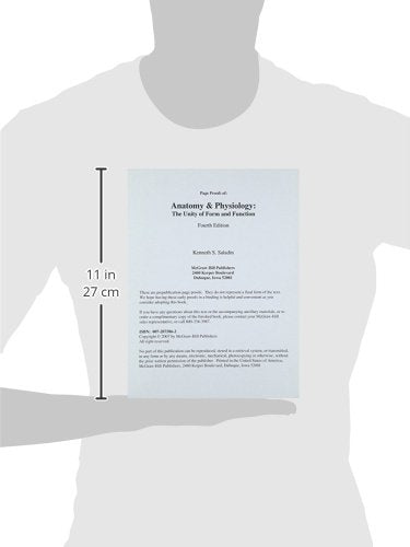 Anatomy & Physiology: The Unity Of Form And Function-used