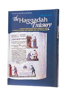 The Haggadah treasury: a Seder companion with insights and interpretations for inspiration and retelling (ArtScroll mesorah seri,Used