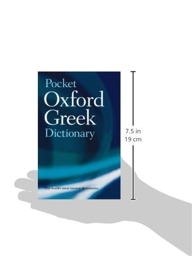 The Pocket Oxford Greek Dictionary : Greekenglish Englishgreek,Used