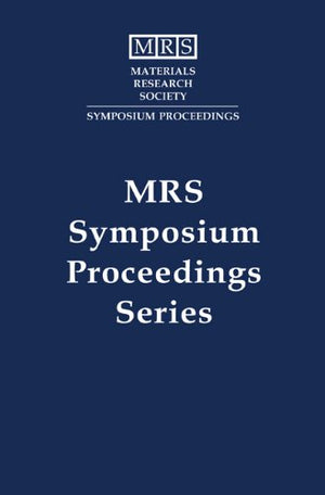 Laser Ablation For Materials Synthesis: Volume 191 (Mrs Proceedings)