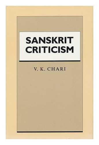 Sanskrit Criticism,Used