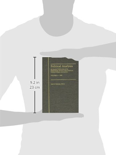 Political Analysis: An Annual Publication of the Methodology Section of the American Political Science Association, Vol. 4, 1992,Used