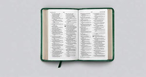 ESV Compact Bible (TruTone, Turquoise, Emblem Design),Used