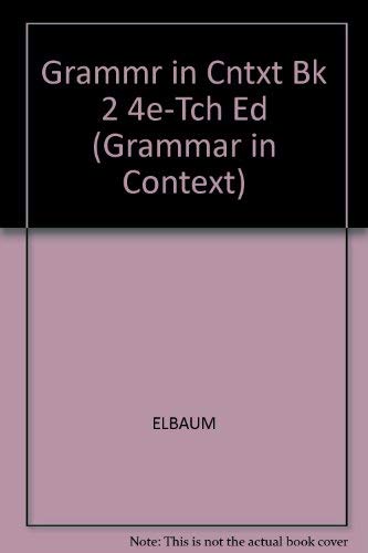 Grammar in Context: Book 2,Used