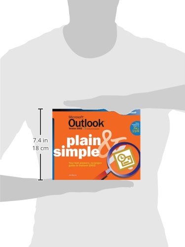 Microsoft Outlook Version 2002 Plain & Simple (CpgOther),Used