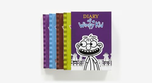 Diary of a Wimpy Kid Box of Books 58 Hardcover Gift Set: Ugly Truth, Cabin Fever, The Third Wheel, Hard Luck,New