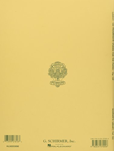 100 Progressive Studies without Octaves, Op. 139: Schirmer Library of Classics Volume 153 Piano Technique (Schirmer's Library of,New