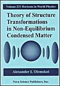 Theory of Structure Transformations in NonEquilibrium Condensed Matter,Used