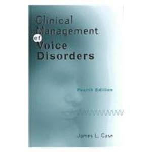 Clinical Management of Voice Disorders,Used