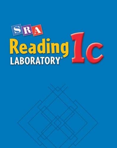 Reading Lab 1c, Teacher's Handbook, Levels 1.6  5.5' (READING LABS),Used