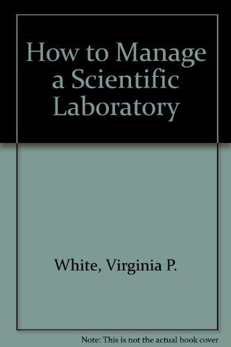 Handbook of Research Laboratory Management,Used