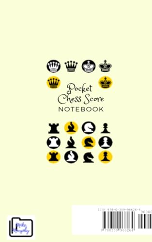 Pocket Chess Score Notebook,Used