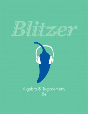 Algebra and Trigonometry (5th Edition),Used