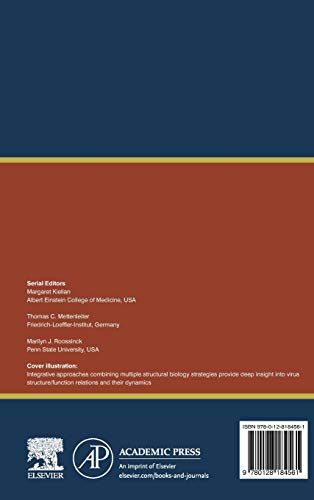 Complementary Strategies to Study Virus Structure and Function (Volume 105) (Advances in Virus Research, Volume 105),Used