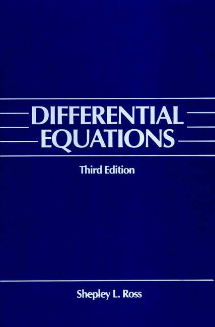 Differential Equations 3e,Used