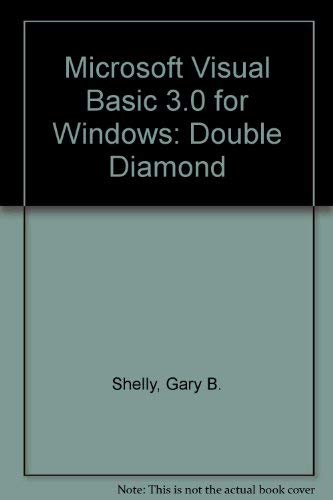 Microsoft Visual Basic 3.0 for Windows Double Diamond Edition,Used