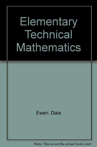 Elementary Technical Mathematics, 6th,Used
