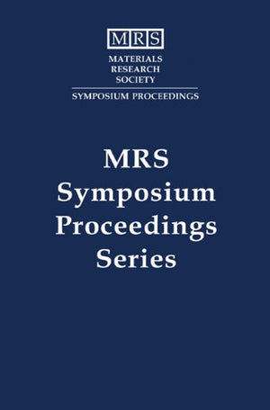 Electronic Packaging Materials Science V: Volume 203 (MRS Proceedings),Used