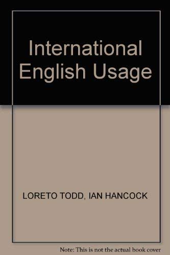 International English Usage,Used