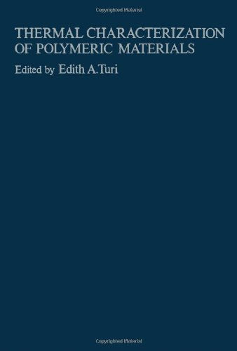 Thermal Characterization of Polymeric Materials,Used
