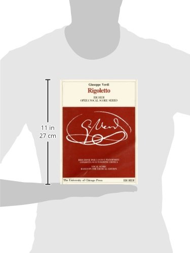 Rigoletto : Melodramma in tre atti (Ricordi Opera Vocal Score Series),Used