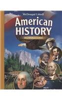 American History, Grades 68 Beginnings to 1914: Mcdougal Littell American History,New