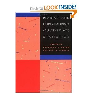 Reading and Understanding Multivariate Statistics,Used