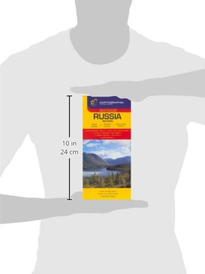 Mapa Cartographia Rusia poltico (English, French and German Edition),Used