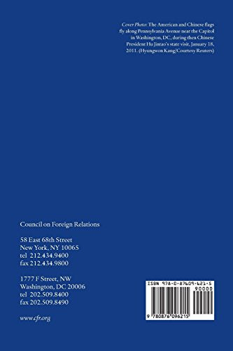 Revising U.S. Grand Strategy Toward China (Council Special Report),Used