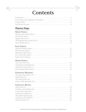 25 Fun Phonics Plays For Beginning Readers: Engaging, Reproducible Plays That Target And Teach Key Phonics Skills And Get Kids E-used