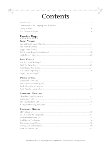 25 Fun Phonics Plays For Beginning Readers: Engaging, Reproducible Plays That Target And Teach Key Phonics Skills And Get Kids E-used