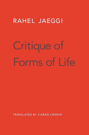 Critique of Forms of Life,Used