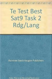 Test Best on the Sat: Task 2 Reading/Language Arts,Used