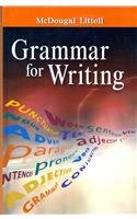 Grammar for Writing: Grammar  Usage  Mechanics,Used
