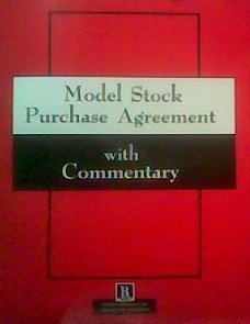 Model Stock Purchase Agreement With Commentary,Used