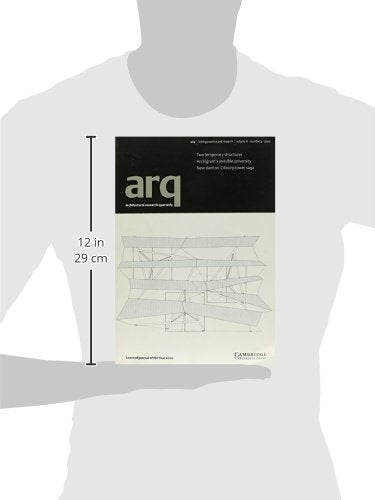 arq: Architectural Research Quarterly: Volume 6, Part 3,Used