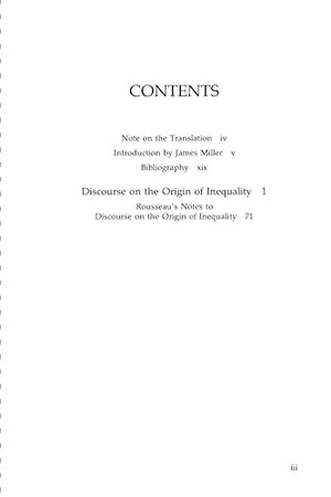 Discourse On The Origin Of Inequality (Hackett Classics),Used