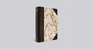 Esv Single Column Journaling Bible, Large Print (Summer Garden)