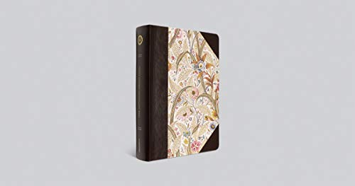 Esv Single Column Journaling Bible, Large Print (Summer Garden)