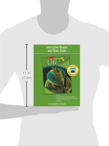 Science & Technology, Grade 6 Interactive Reader Study Guide Life Science: Holt Science & Technology California (Holt California,Used