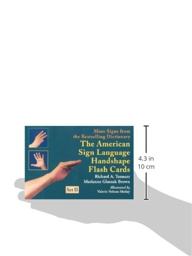 The American Sign Language Handshape Flash Cards Set II,New